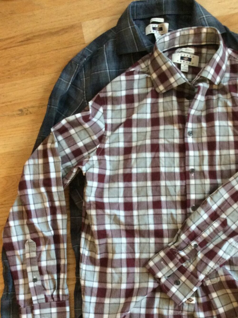 Joseph Abboud Bundle, 2 Men's LS Button Downs, M, 100% cotton